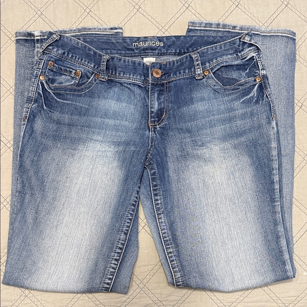 Maurices Classic Denim Straight Leg Jeans